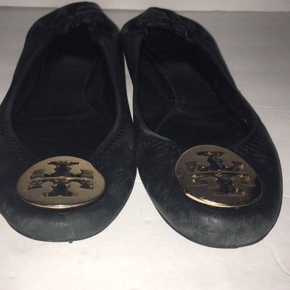Tory Burch black flats size 8 Good condition. - Picture 8 of 12